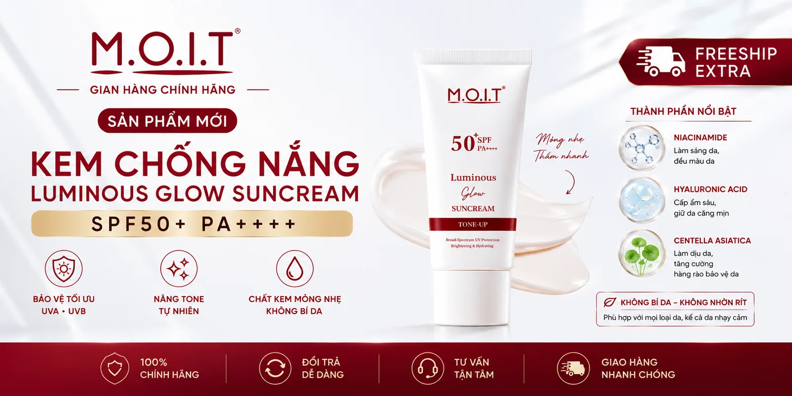 Sản phẩm mới – Freeship extra