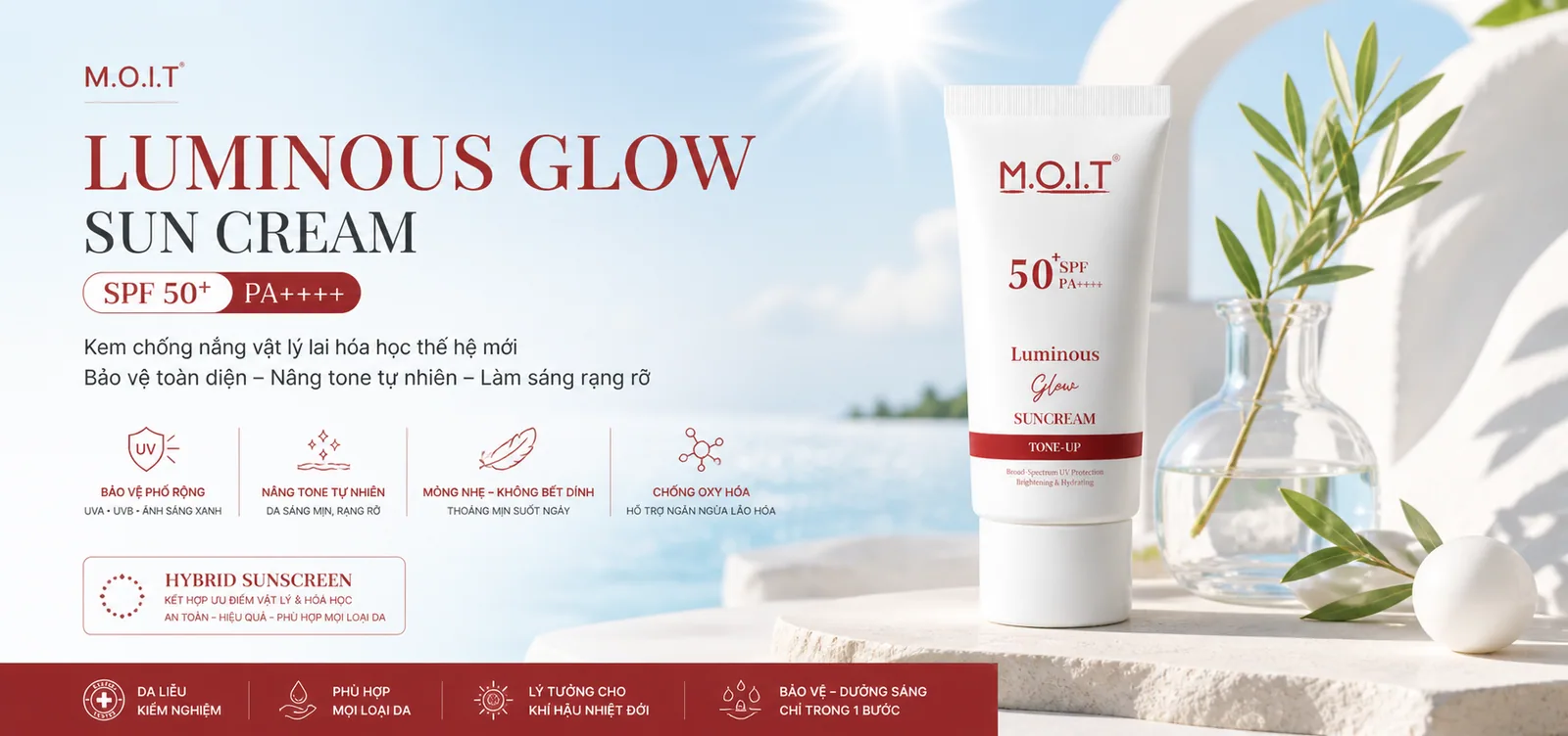 Luminous Glow Sun Cream SPF 50+ PA++++