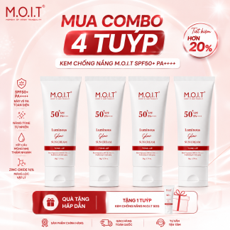 Combo mua 4 tuýp kem chống nắng M.O.I.T